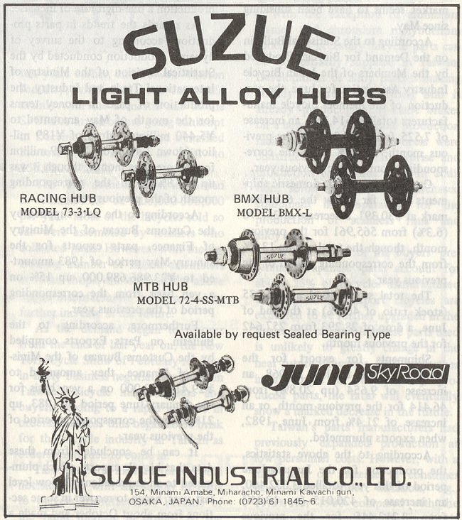 Suzue advert 1983
